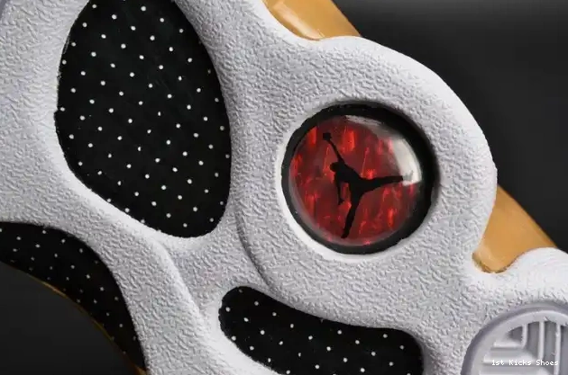 1st Kicks Shoes 13 AIR JORDAN RETRO 414571-135 white 